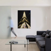 LA TORRE EIFFEL PARIGI 2 - Quadro Canvas su telaio in legno Misura: 50x70 cm