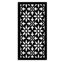 LANCERS - Pannello in PVC traforato - Parasole Misura: 47x94 cm, Colore: nero