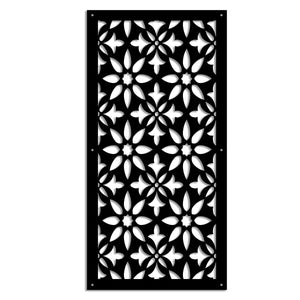 LANCERS - Pannello in PVC traforato - Parasole Misura: 47x94 cm, Colore: nero