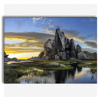 Landscape AUSTRALIA - Quadro Canvas su telaio in legno Misura: 100x70 cm