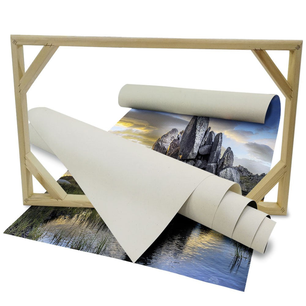 Landscape AUSTRALIA - Quadro Canvas su telaio in legno Misura: 70X50 cm