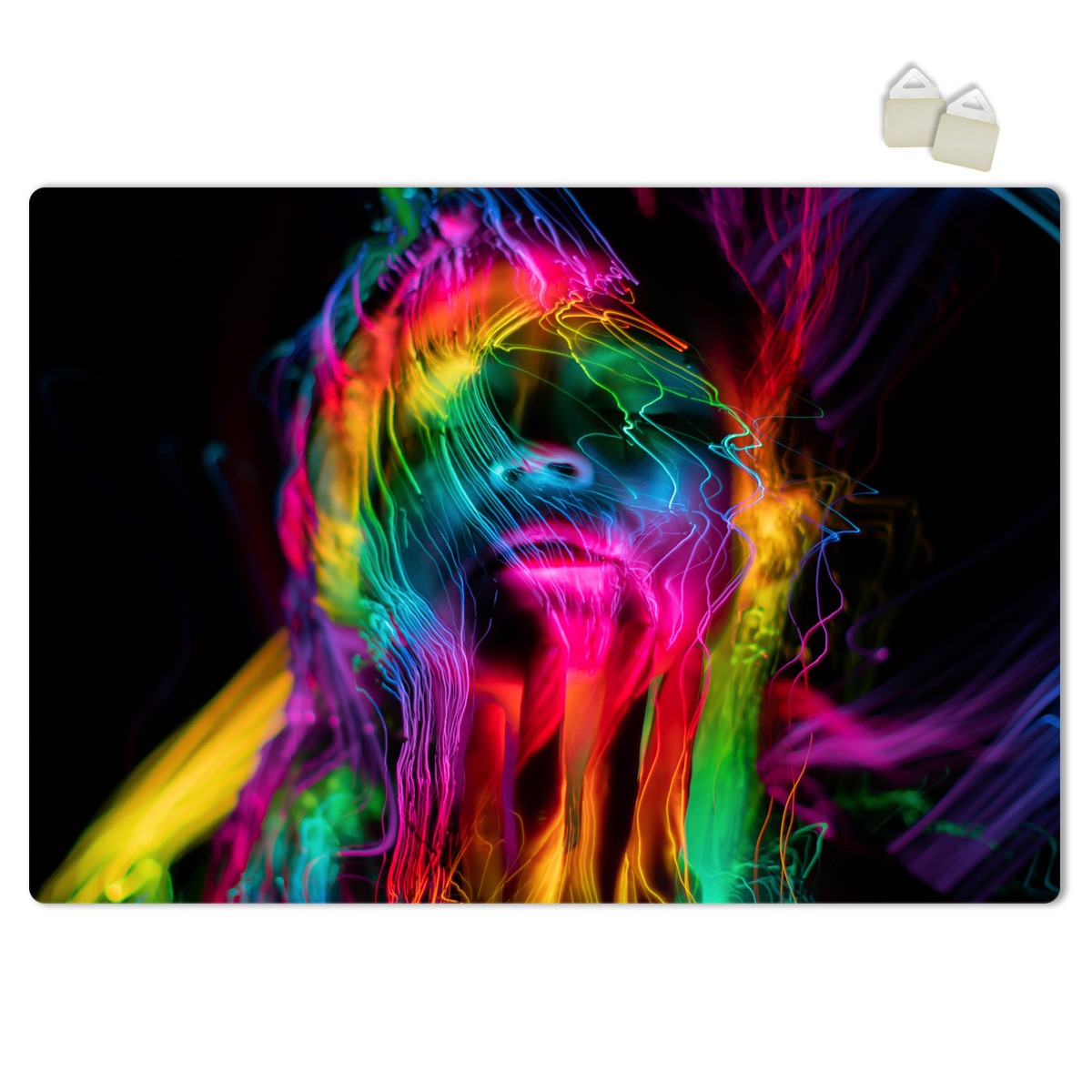 LIGHT - POSTER in PVC da 3mm Misura: 70x100 cm