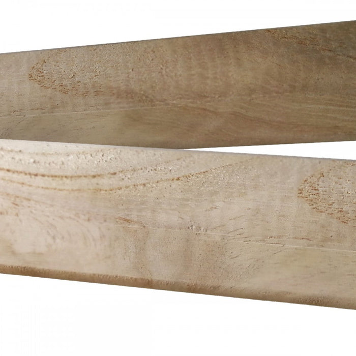 LISTELLI In Legno Levigato - Lunghezza 220cm Misura: 4.3x2.7x220 cm
