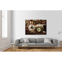 LUMACA Abstraction - Quadro Canvas su telaio in legno Misura: 100x70 cm