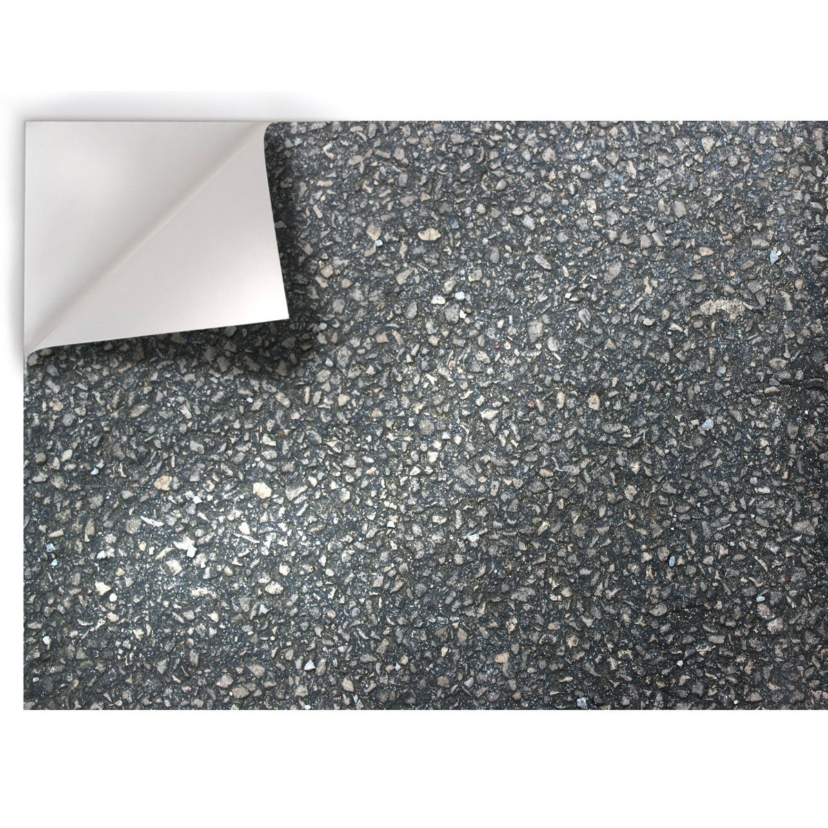 Manto stradale - Pellicola stampata adesiva in PVC finitura opaca Misura: 100x300 cm