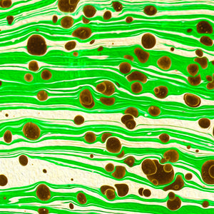 MARBLED PAPER - GREEN - Pellicola adesiva in PVC finitura opaca Misura: 100x200 cm