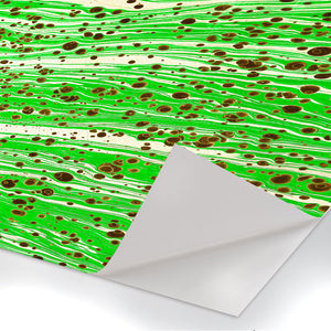 MARBLED PAPER - GREEN - Pellicola adesiva in PVC finitura opaca Misura: 100x300 cm