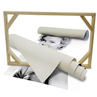 Marilyn Monroe - stampa su tela in alta definizione con telaio in legno Misura: 100x140 cm