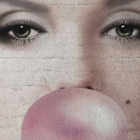 Marilyn Graffiti -  Quadro Canvas Contemporaneo su telaio in legno Misura: 100x140 cm