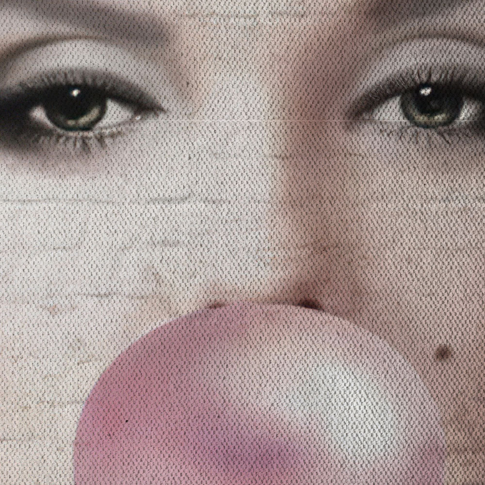 Marilyn Graffiti -  Quadro Canvas Contemporaneo su telaio in legno Misura: 70x100 cm