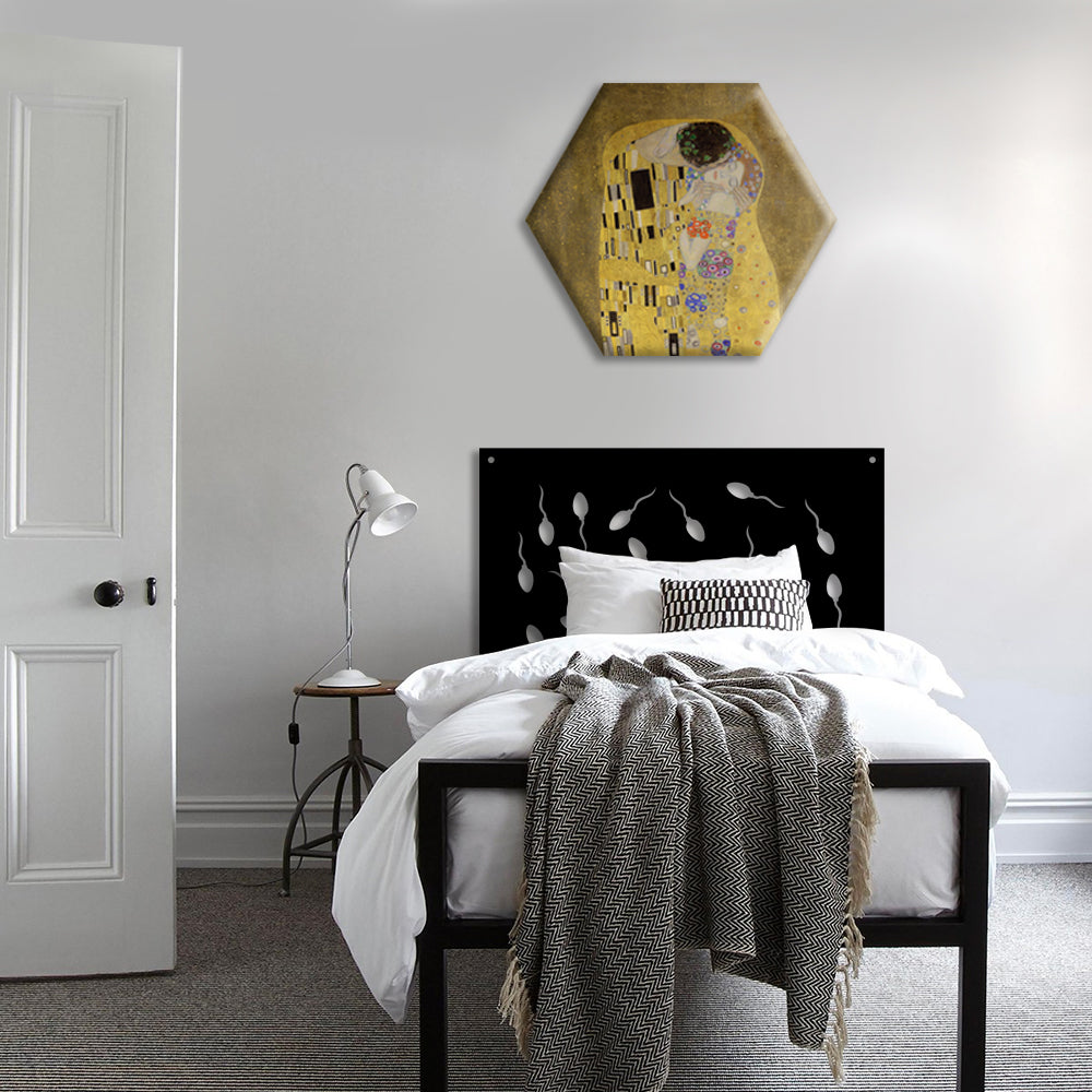 MAYBE LIFE - Pannello in PVC traforato - Parasole Misura: 98x98 cm, Colore: nero