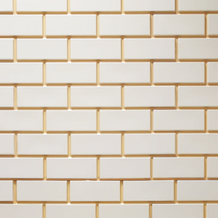 MELROSE - Pannello per parete in PVC a rilievo 3D - 60cmX60cm