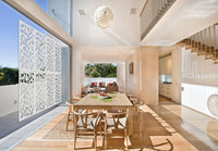 MICKEY - Pannello in PVC traforato - Parasole Colore: bianco, Misura: 50x150 cm