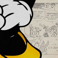 MINNIE - Quadro stampato su Canvas e montato su telaio in legno Misura: 70x100 cm