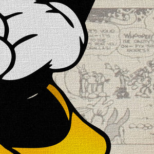 MINNIE - Quadro stampato su Canvas e montato su telaio in legno Misura: 70x100 cm