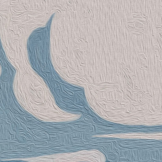 MOBY DICK Stampa su Canvas montata su telaio in legno Misura: 140x50 cm