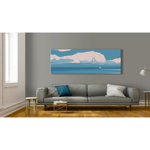 MOBY DICK Stampa su Canvas montata su telaio in legno Misura: 140x50 cm