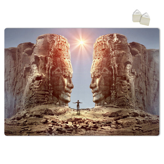 MOUNTAIN GODS - POSTER in PVC da 3mm Misura: 70x100 cm