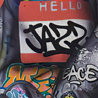 MuralHands -  Quadro Canvas Contemporaneo su telaio in legno Misura: 50x70 cm