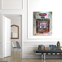 n.5 -  Quadro Canvas Contemporaneo su telaio in legno Misura: 70x100 cm