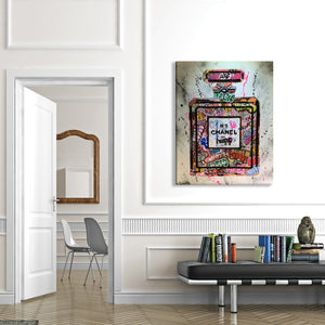 n.5 -  Quadro Canvas Contemporaneo su telaio in legno Misura: 70x100 cm