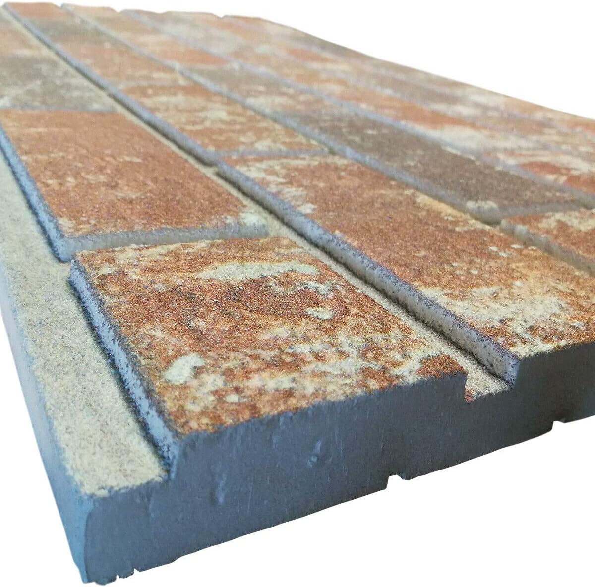 Old Manchester - Pannello finto Mattone in EPS Resinato Misura 100x50 cm Spessore 2 Cm