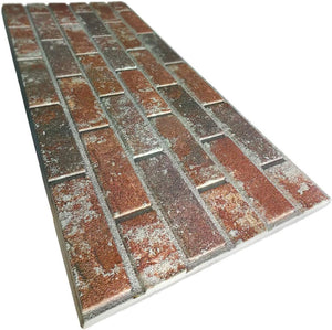 Old Manchester - Pannello finto Mattone in EPS Resinato Misura 100x50 cm Spessore 2 Cm