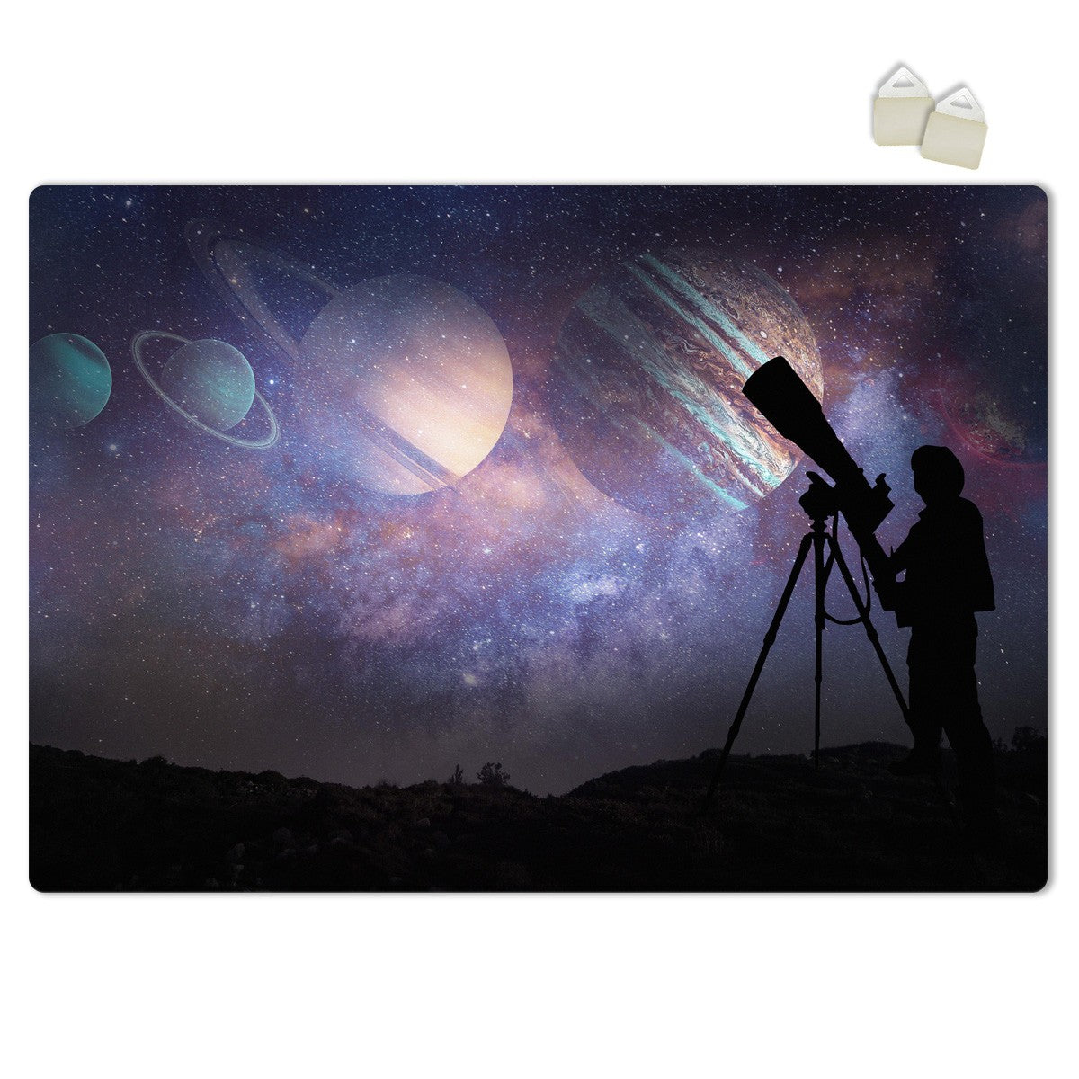 OSSERVATORE DEL COSMO- POSTER in PVC da 3mm Misura: 70x100 cm