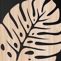 PALME 96x96 cm - Quadro arredo LASERCUT composito Legno e PVC Misura: 96x96 cm