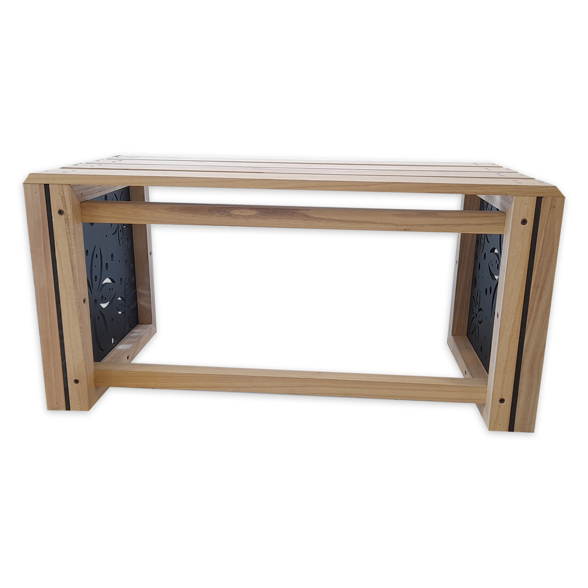 Panchina In Legno E Pvc Per Interno Ed Esterno Mod. FLOWERS