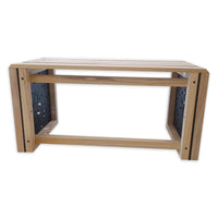 Panchina In Legno E Pvc Per Interno Ed Esterno Mod. FLOWERS