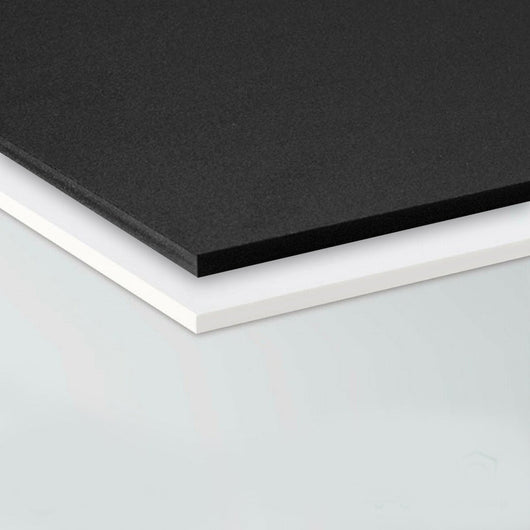Pannello Forex Spessore 10 Mm Colore: nero, Misura: 50x50 cm
