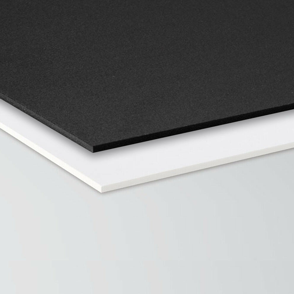 Pannello Forex Spessore 3 Mm Colore: nero, Misura: 100x100 cm