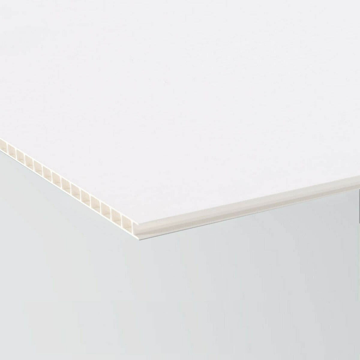 Pannello Polionda Spessore 3 Mm Professionale Misura: 100x50 cm, Colore: bianco