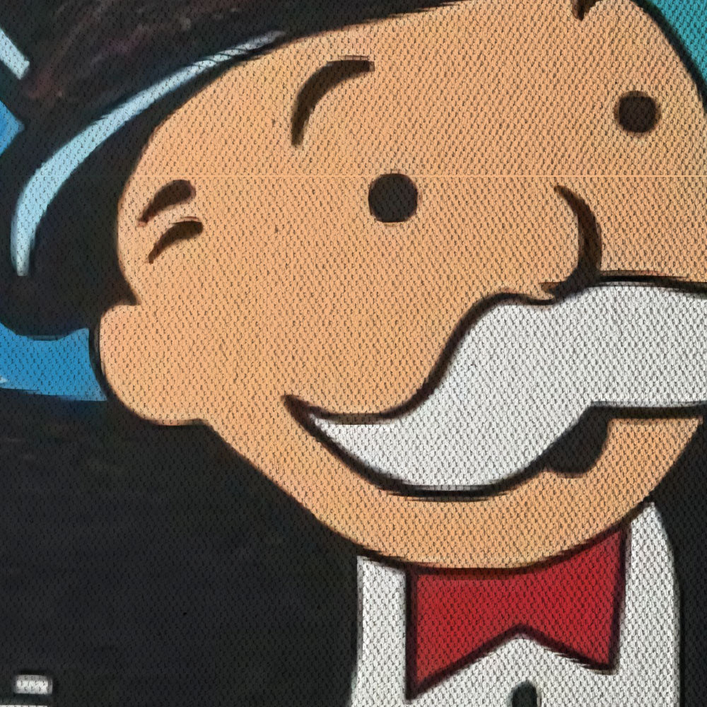 Parco della Vittoria -  Quadro Canvas Contemporaneo su telaio in legno Misura: 50x70 cm