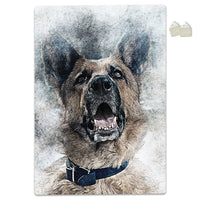 PASTORE TEDESCO - POSTER in PVC da 3mm Misura: 70x100 cm