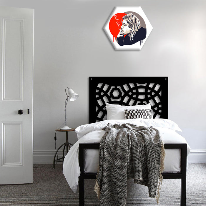 PELOTA MAYA - Pannello in PVC traforato - Parasole Colore: nero, Misura: 98x98 cm