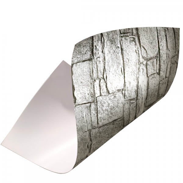 PIETRA CROATA - Paraschizzi da cucina in PVC flessibile - Misura 120x60cm spessore 3mm