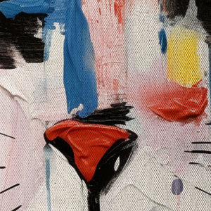 Pigatto -  Quadro Canvas Contemporaneo su telaio in legno Misura: 100x140 cm