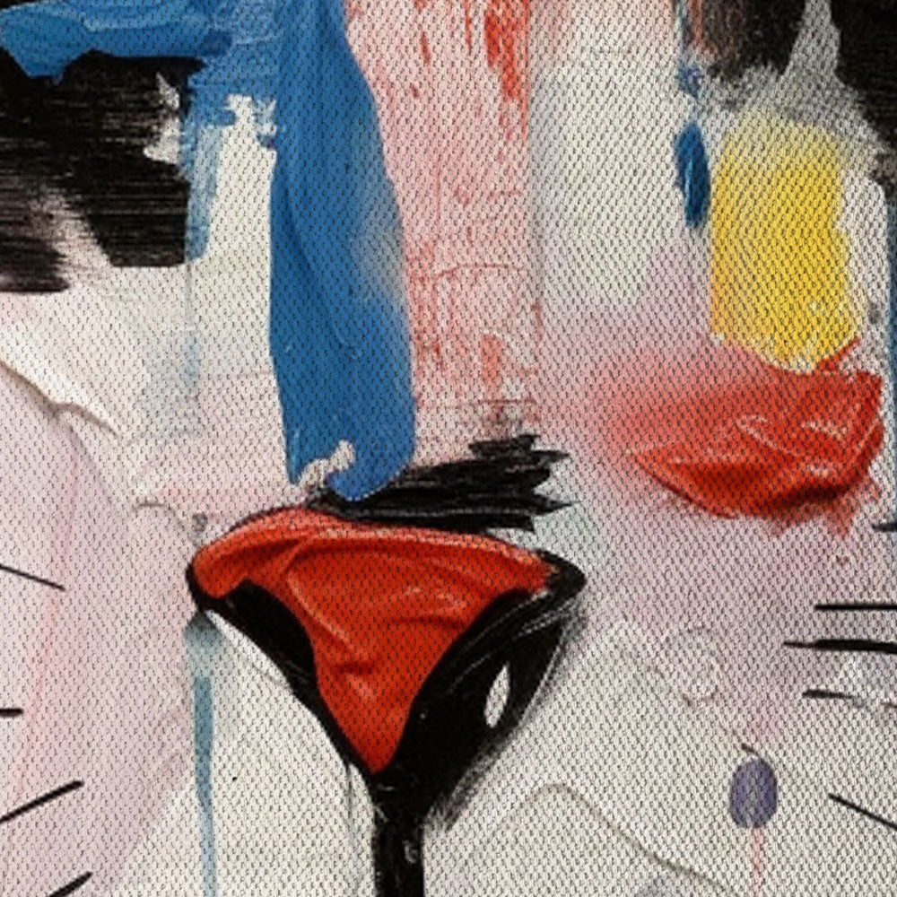 Pigatto -  Quadro Canvas Contemporaneo su telaio in legno Misura: 50x70 cm