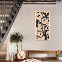 PLANTAE - Quadro arredo LASERCUT composito Legno e PVC Misura: 70x140 cm