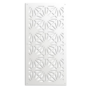 POLESTAR - Pannello in PVC traforato - Parasole Colore: bianco, Misura: 98x198 cm