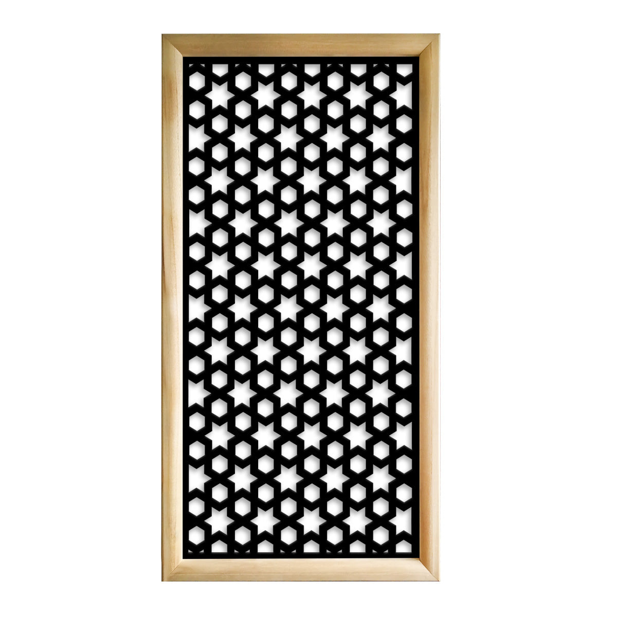 POPSTAR - Moduli Decorativi in Legno e PVC Colore: nero, Misura: 47x94 cm
