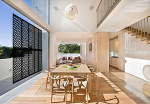 POPSTAR - Pannello in PVC traforato - Parasole Colore: nero, Misura: 73x148 cm