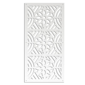 PROVENZA - Pannello in PVC traforato - Parasole Colore: bianco, Misura: 98x198 cm