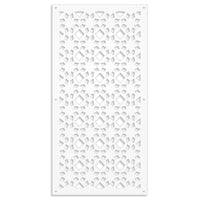 PSYCHEDELIC- Pannello in PVC traforato - Parasole Misura: 73x148 cm, Colore: bianco