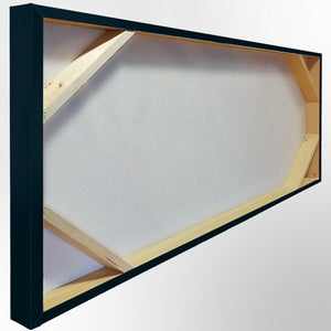 Quadro Canvas su telaio in legno BEATLES SONGS Misura: 140x70 cm