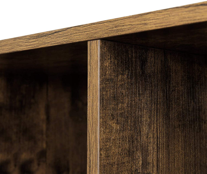 Scaffale a gradini Valora in truciolato marrone rustico