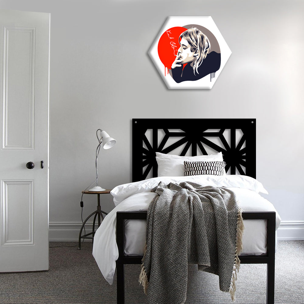 RADIANT - Pannello in PVC traforato - Parasole Misura: 98x98 cm, Colore: nero