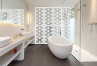 RADIANT - Pannello in PVC traforato - Parasole Colore: bianco, Misura: 98x198 cm